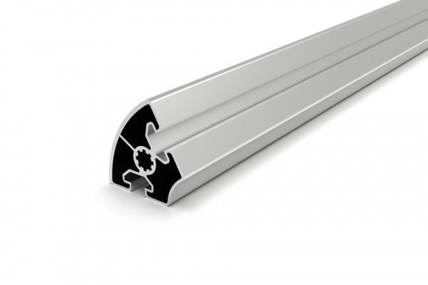 Aluminum profile R45-60° groove 10 B type